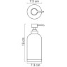 Дозатор для жидкого мыла WASSERKRAFT MINDEL K-8899