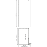 Душевое ограждение WASSERKRAFT RUR 30W39-MG