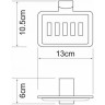 Мыльница WASSERKARFT LEINE К-5069 K-5069